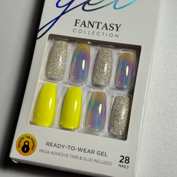 NEW Kiss Gel Fantasy Press On Nails (Long Length) - Picture 4 of 5